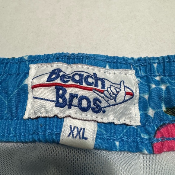 Beach Bros Swim Trunks, Duck Floatie Print, Men's XXL #912 - Picture 4 of 6
